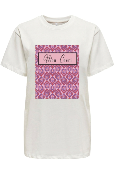 Only onlfleur life s/s tee cs jrs